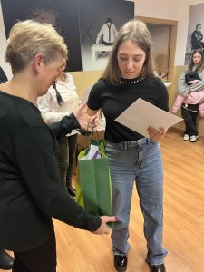 Wręczenie nagród w konkursie kulinarnym